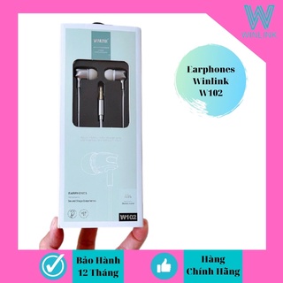 Tai nghe nhét tai jack 3.5mm cao cấp winlink w102
