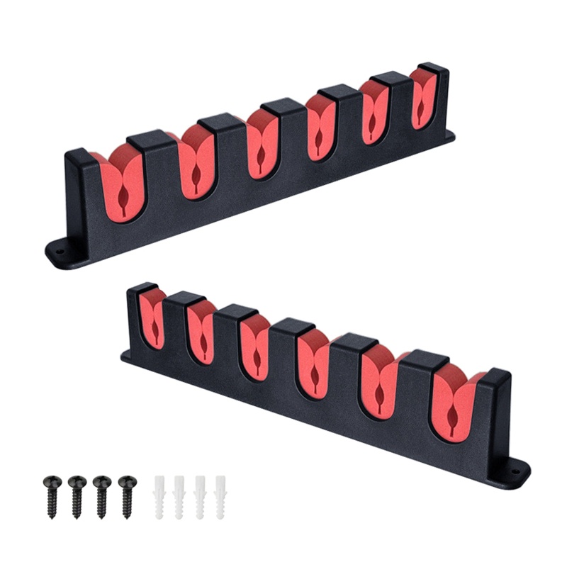Giá Đỡ Cần Câu Cá 6 Lỗ EVA Gắn Tường Tiện Dụng
