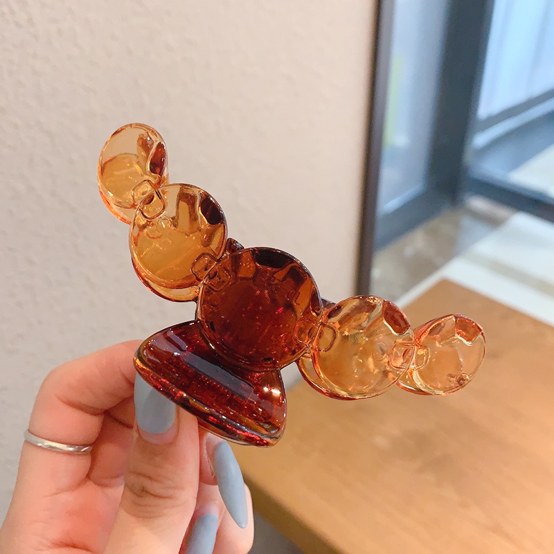 Kẹp tóc cỡ lớn kiểu hàn quốc thiết kế xinh xắn