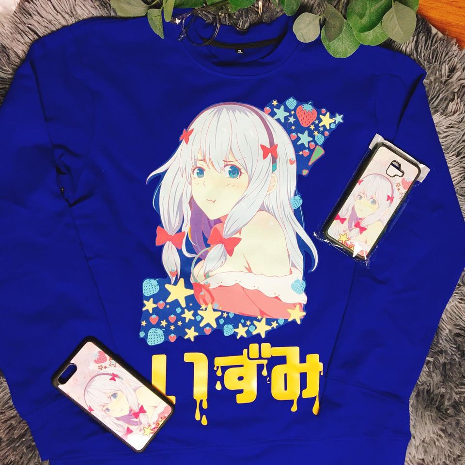 Áo Sweater Otaku Waifu: Sagiri cho Nam / Nữ by The Runaway