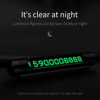 Bảng Số Điện Thoại Đỗ Xe Tạm Thời Baseus