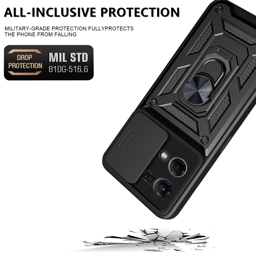 Ốp Điện Thoại Chống Sốc Có Giá Đỡ Từ Tính Cho OPPO Reno 8 4G 8Z Reno8 Pro Reno7 Z 8Z 7Z 7 4G 5G