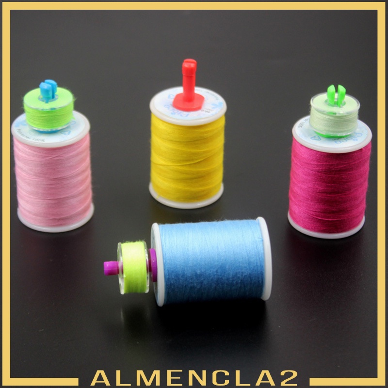 [ALMENCLA2] 30x Bobbin Thread Holder Embroidery Thread Clip Clamps Spool Bobbin Buddies