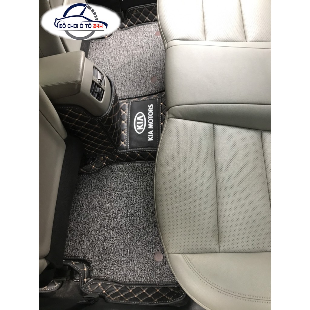 Thảm lót sàn ô tô 5D 6D Kia K3, Cerato 2014-2018 bảo vệ sàn xe, không mùi, không thấm nước