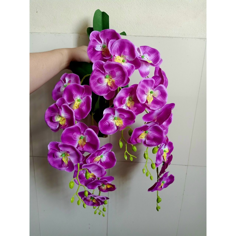 Giò Phong Lan giả, Phong Lan Vải, Lụa Cao Cấp Size To