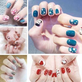 Bộ 14 miếng sticker 3D trang trí cho móng tay nhãn dán tiện dụng độc đáo Da141-160