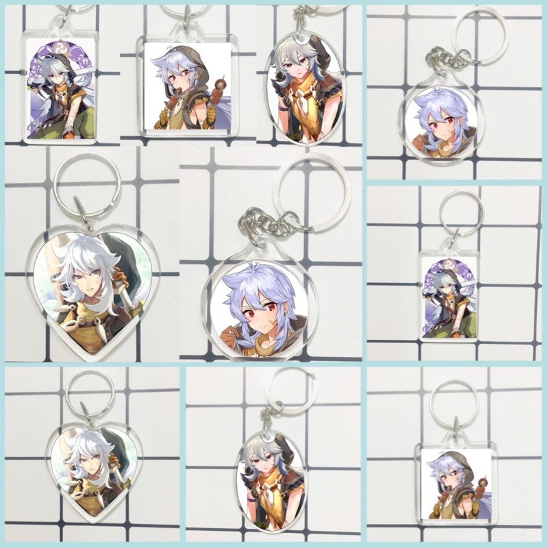 móc khoá in hình Razor genshin impact / móc treo anime game genshin impact