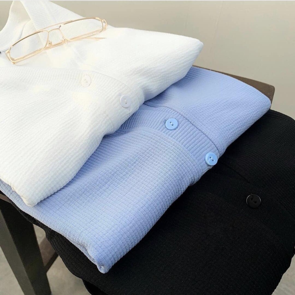 Áo cardigan dáng ngắn cổ V LYRA, chất liệu len sợi dệt đanh mịn dáng croptop xinh xắn, nhẹ nhàng- VXYAK0012 | BigBuy360 - bigbuy360.vn