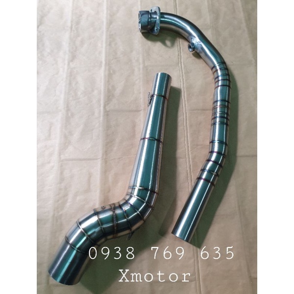 Cổ pô WINER WINERX SONIC cổ 2 khúc inox 304.