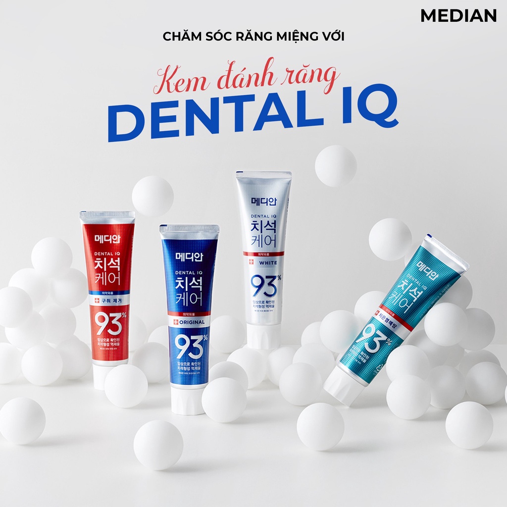 Kem Đánh Răng Median Dental Iq Orignail 93% 120G