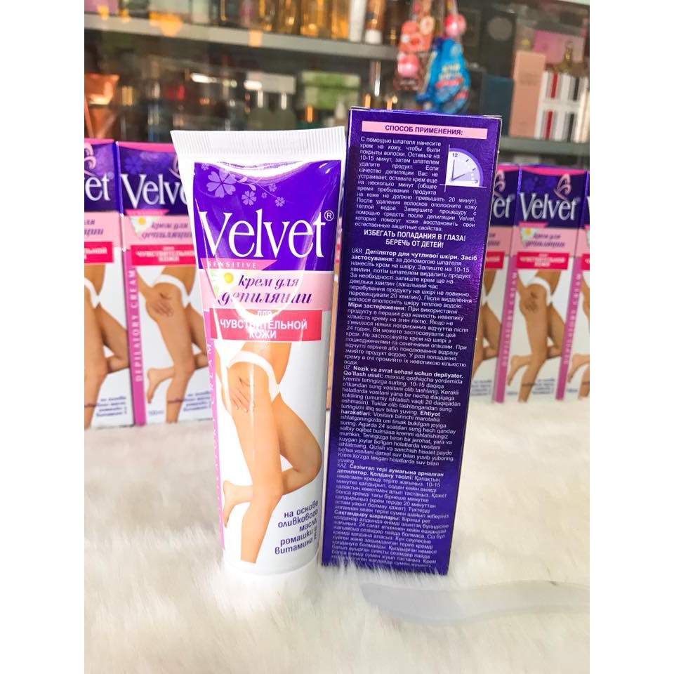 KEM TẨY LÔNG VELVET NGA 100 mL