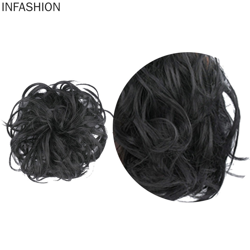 Tóc Giả Kiểu Cột Đuôi Ngựa Xoăn Gợn Sóng