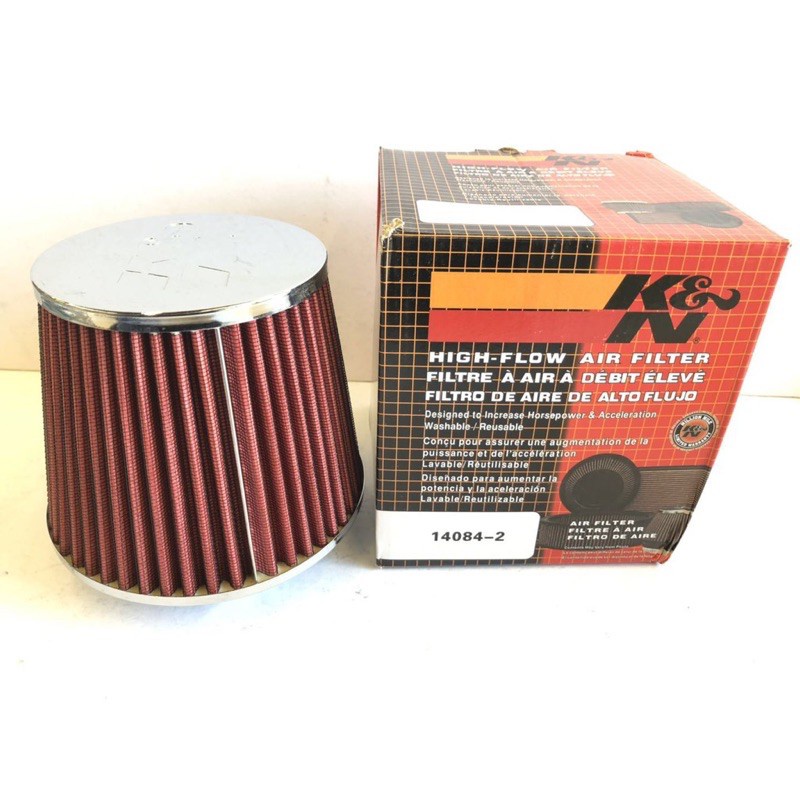 K&N Lọc gió độ bánh ú hàng K&N gắn được mọi loại xe sử dụng vĩnh viễn 76MM