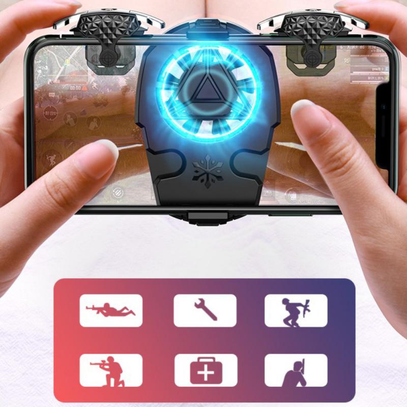 Quạt Tản Nhiệt Chơi Game Cho Điện Thoại Iphone Huawei Samsung