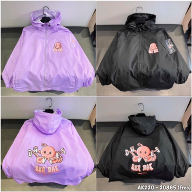 🌈𝗡𝗘𝗪 𝗔𝗥𝗥𝗜𝗩𝗔𝗟💢220 Áo Khoác Dù Sea Bae - Dù 2 Lớp Chất Đẹp. Unisex - Couple - Bomber Jacket - Hottrend | BigBuy360 - bigbuy360.vn