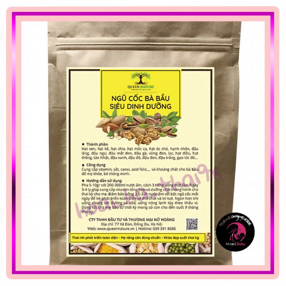 NGŨ CỐC BÀ BẦU SIÊU DINH DƯỠNG QUEEN NATURE 800GR