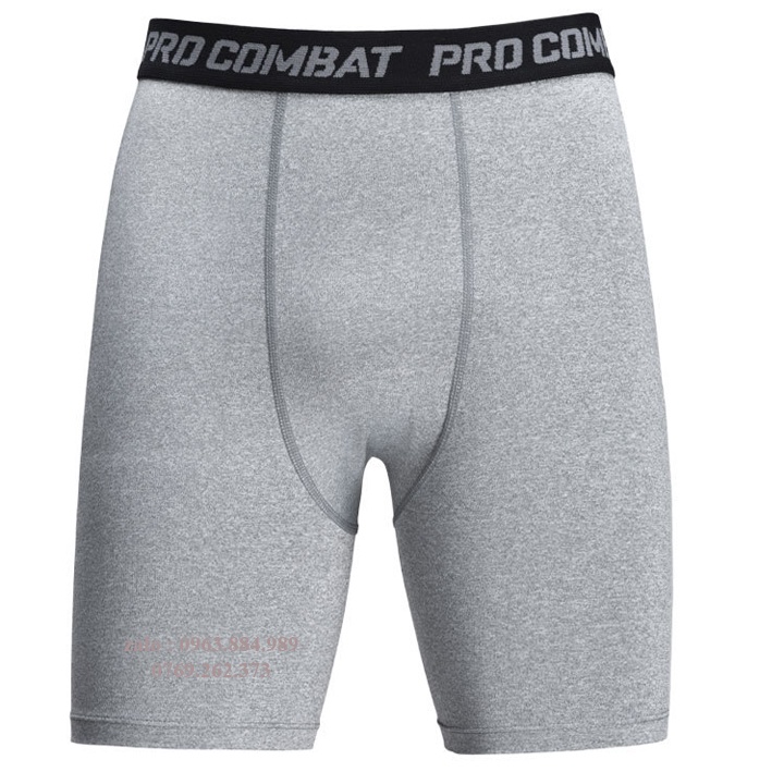 Quần giữ nhiệt nam dáng lửng GL.01 chất liệu thun cao cấp mặc chơi thể thao, gym cho anh chị em
