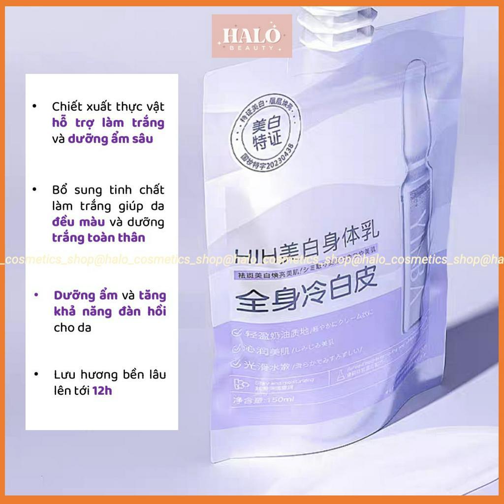 Ủ trắng body dưỡng trắng body Yinba tắm trắng da toàn thân trắng nách chân tay dưỡng ẩm mềm mịn da