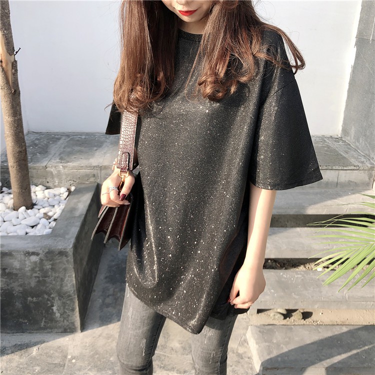 [SẴN] Áo nhũ form dài rộng | BigBuy360 - bigbuy360.vn