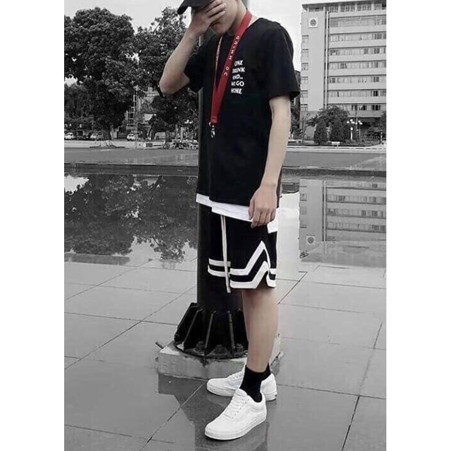 Quần Short Unisex 2V Thể Thao Cá Tính