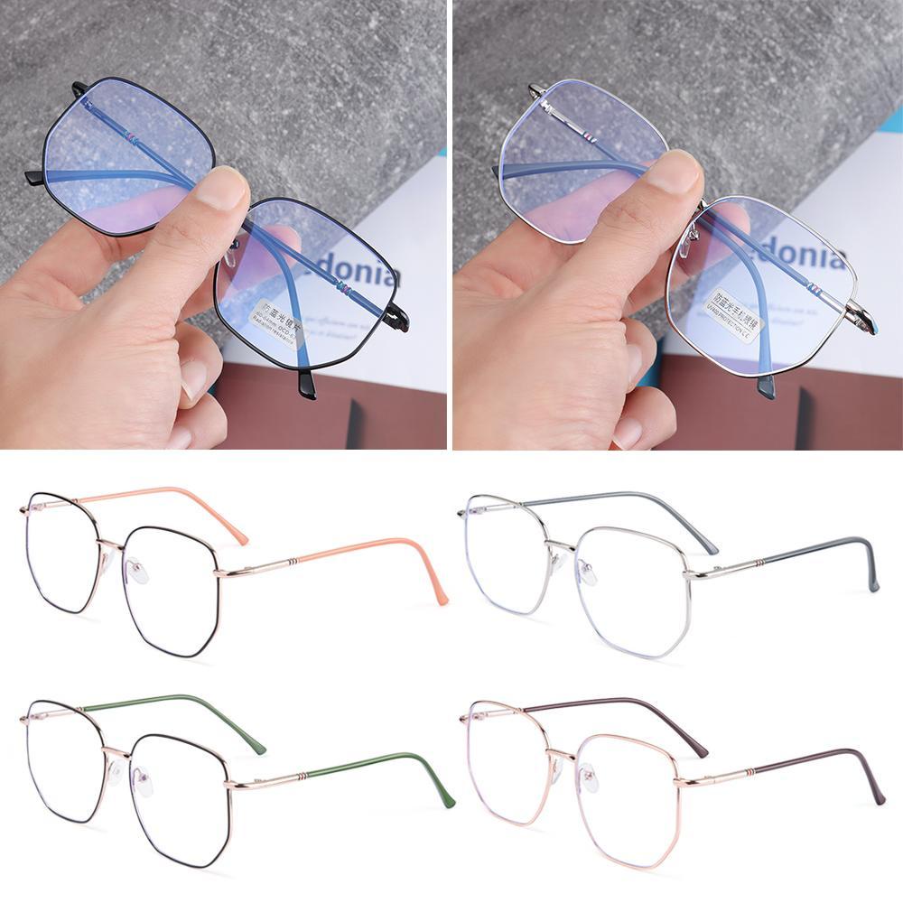 Mắt Kính Bảo Hộ Siêu Nhẹ Chống Ánh Sáng Xanh Phong Cách Vintage