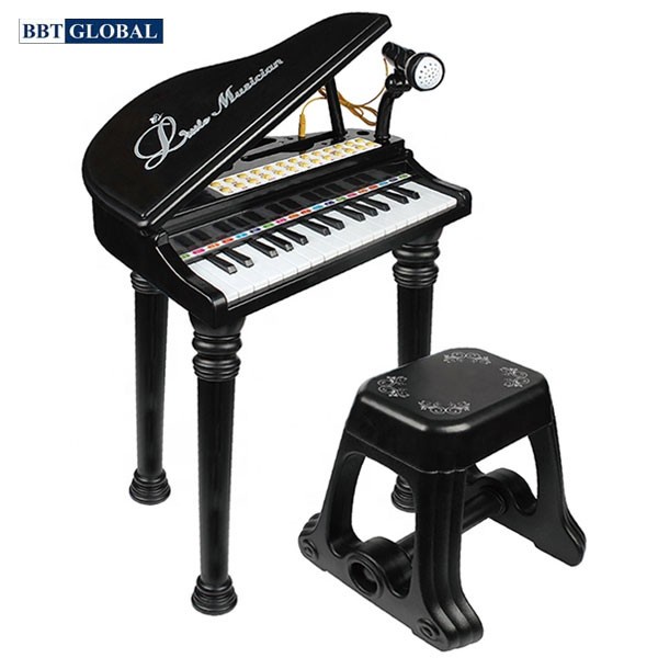 Đồ chơi đàn Piano 37 phím có ghế ngồi cho bé 1504A