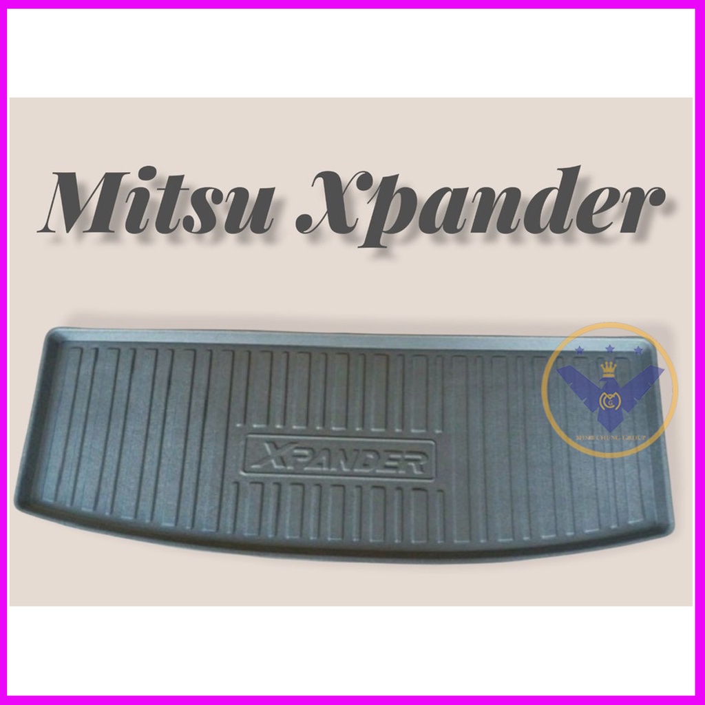 Lót cốp ô tô nhựa dẻo xe Mitsubishi Xpander 2018-2022