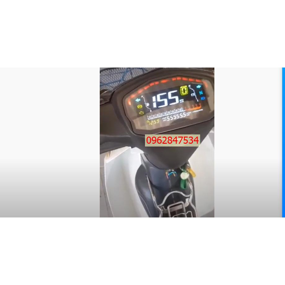 Đồng hồ DUCATI full chức năng cho các loại xe máy