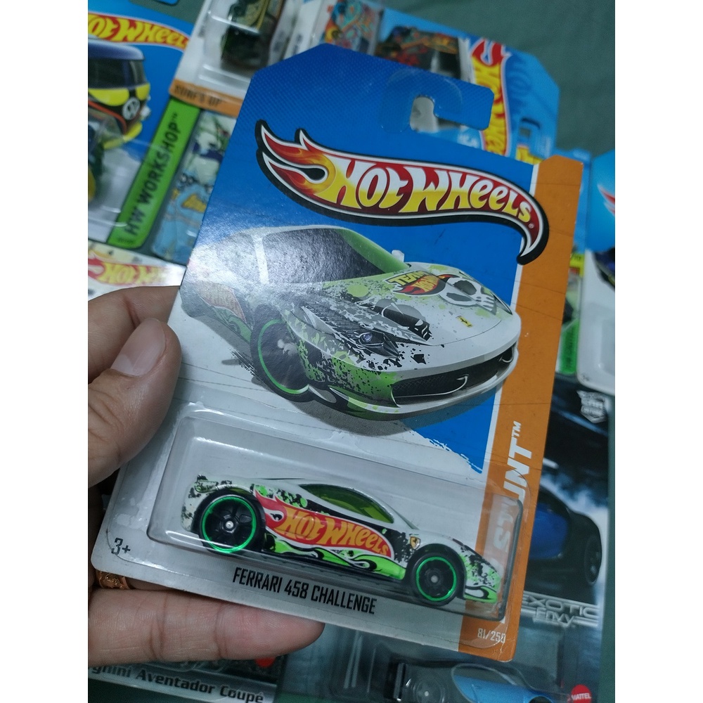 Xe Hotwheels Siêu Xe Ferrari 458 Challenge