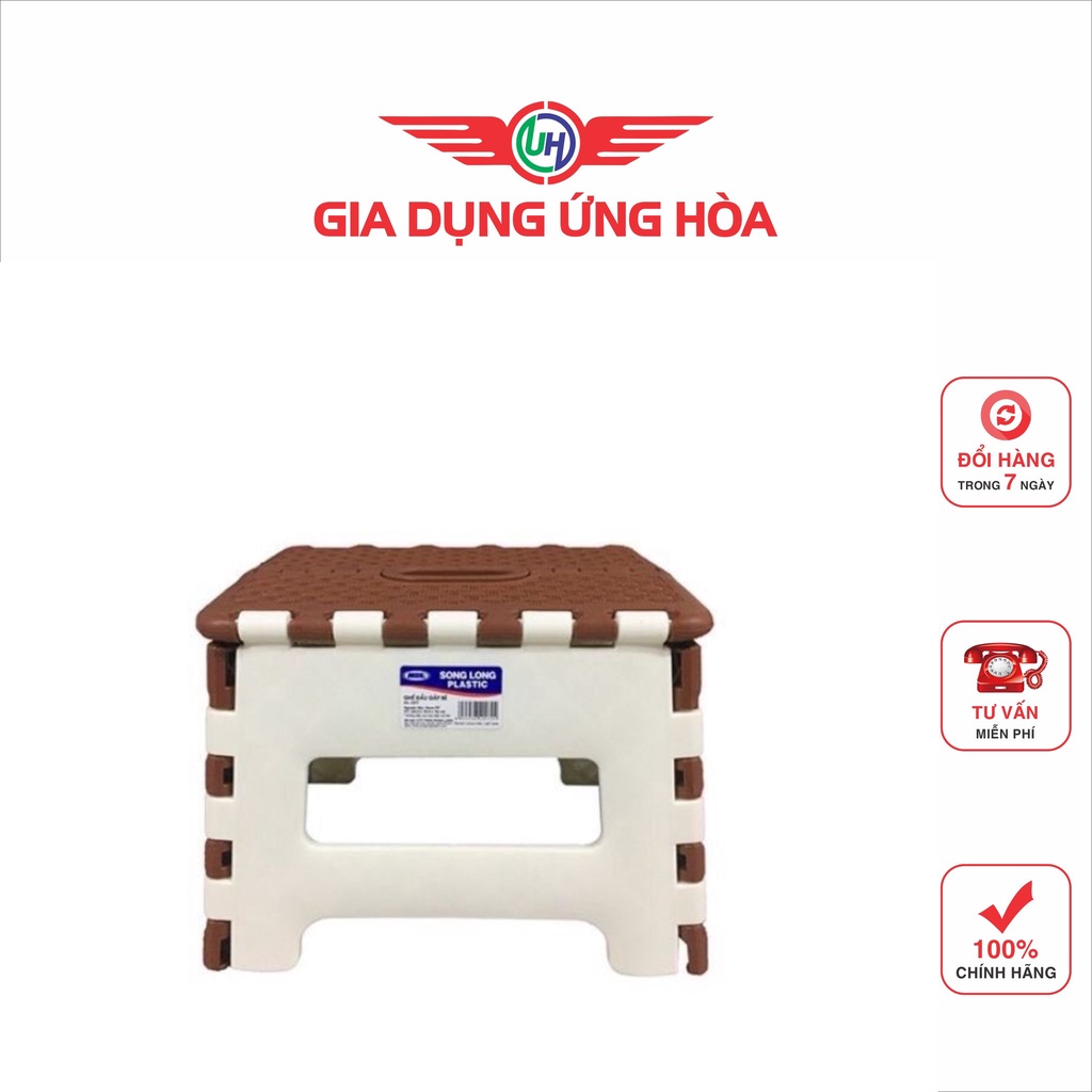 Ghế Gấp Gọn nhựa Song Long PLASTIC dày dặn cứng cáp