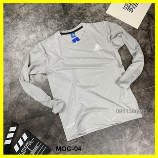 Áo thun nam dài tay thể thao chất thun lạnh form dáng thích hợp nhiều lứa tuổi