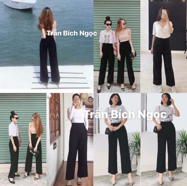 Quần Culotes Pants - QUẦN ỐNG RỘNG