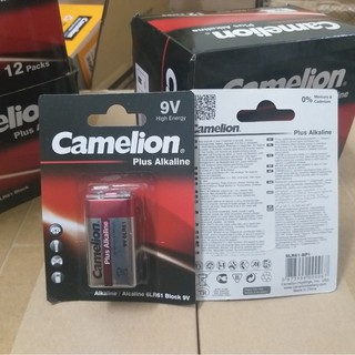 [BÁN CHẠY]  PIN 9V PLUS ALKALINE CAMELION ( Viên/ vỉ)