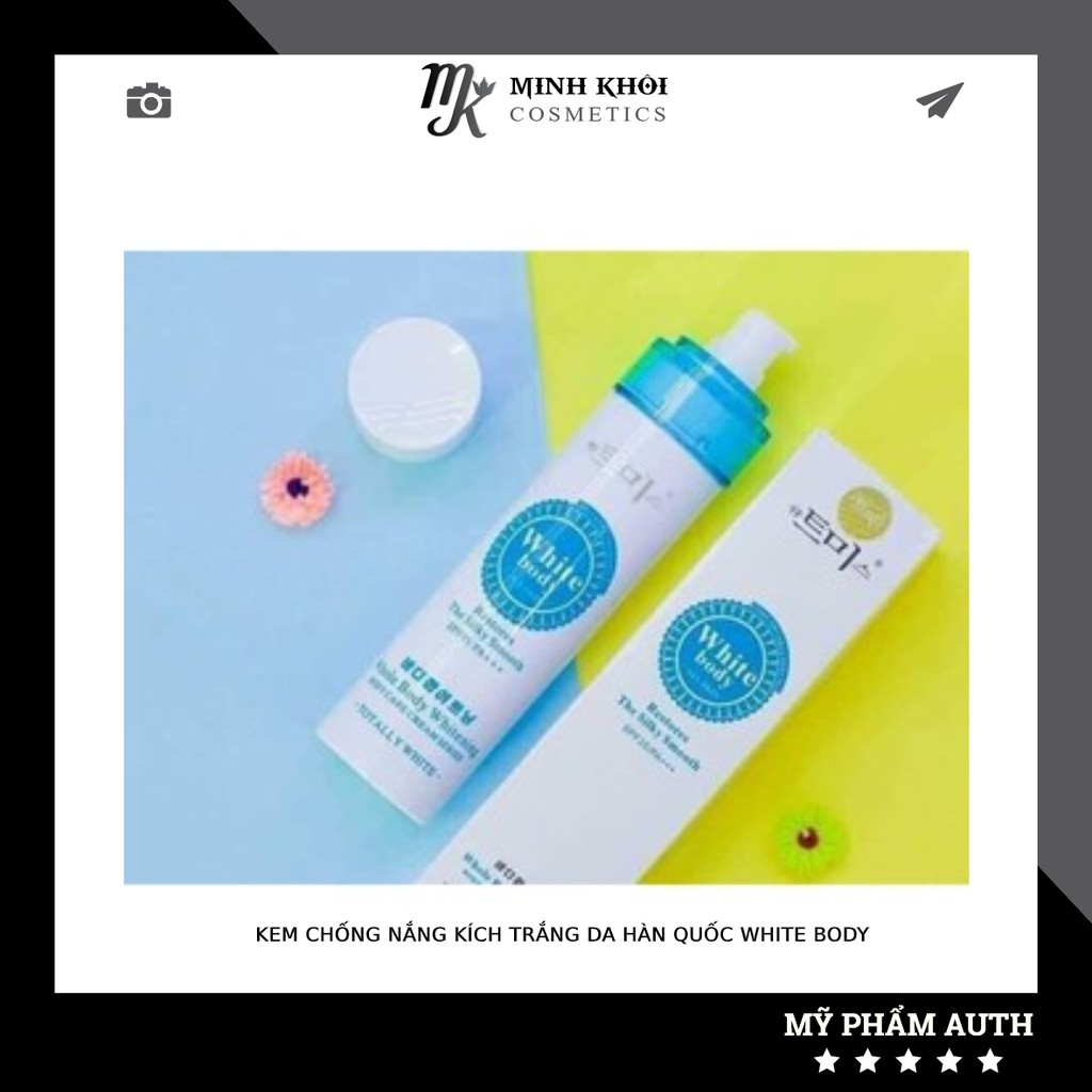KEM CHỐNG NẮNG KÍCH TRẮNG DA HÀN QUỐC WHITE BODY | BigBuy360 - bigbuy360.vn