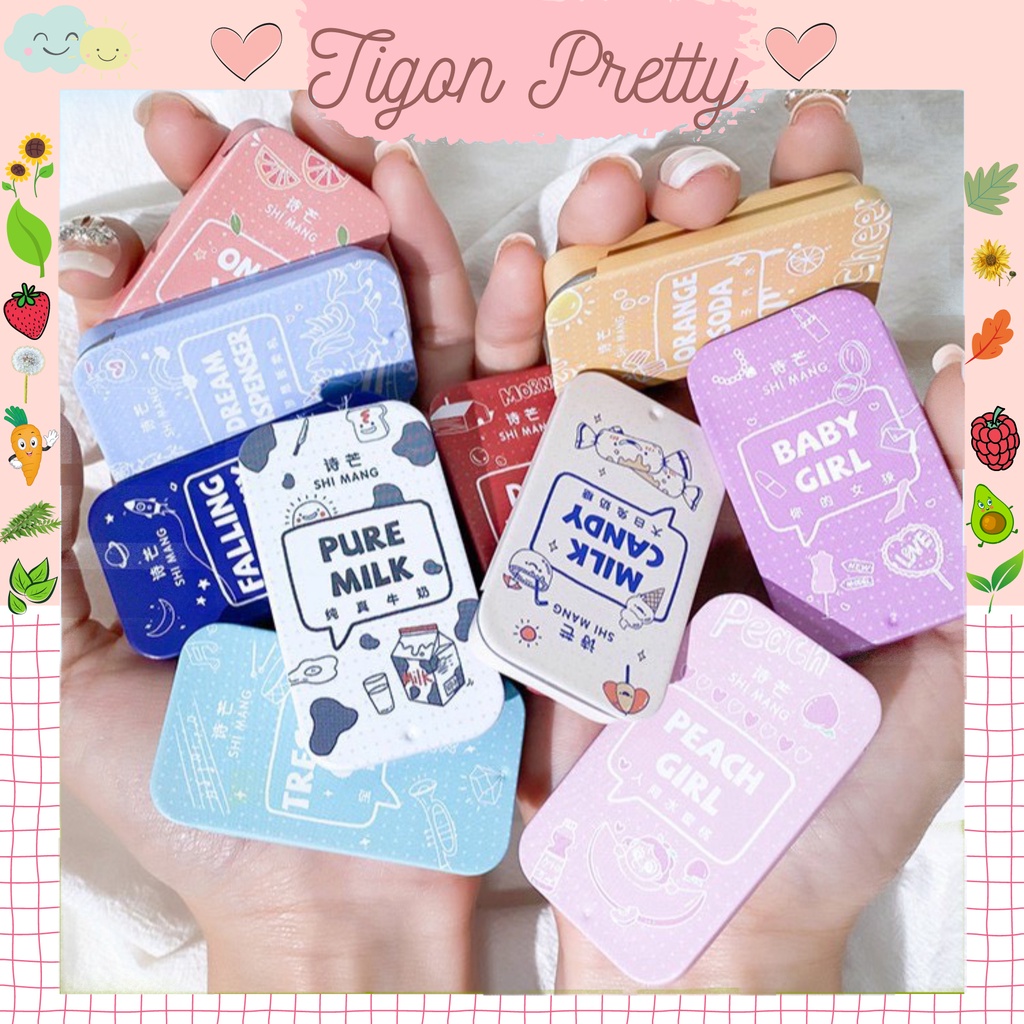 Bộ Nước hoa khô mini dạng sáp ShiMang mùi hương trái cây nhiệt đới thơm lâu quyến rũ dùng cho nam nữ Siêu re