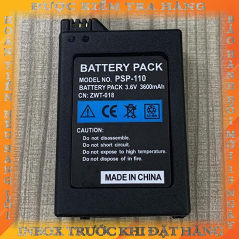 Pin Sạc Dự Phòng 3.6v 3600mah Dành Cho Psp 2000 Psp 3000 Play-Station thangthanh