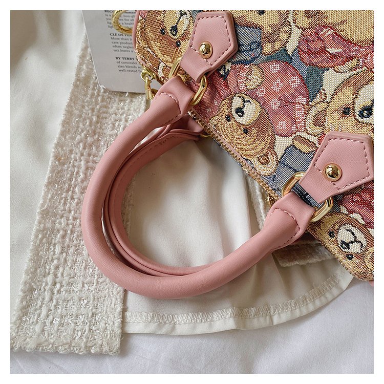 Túi Xách Boston Đeo Vai Kích Cỡ Lớn Phong Cách Thời Trang Mới Dành Cho Nữ