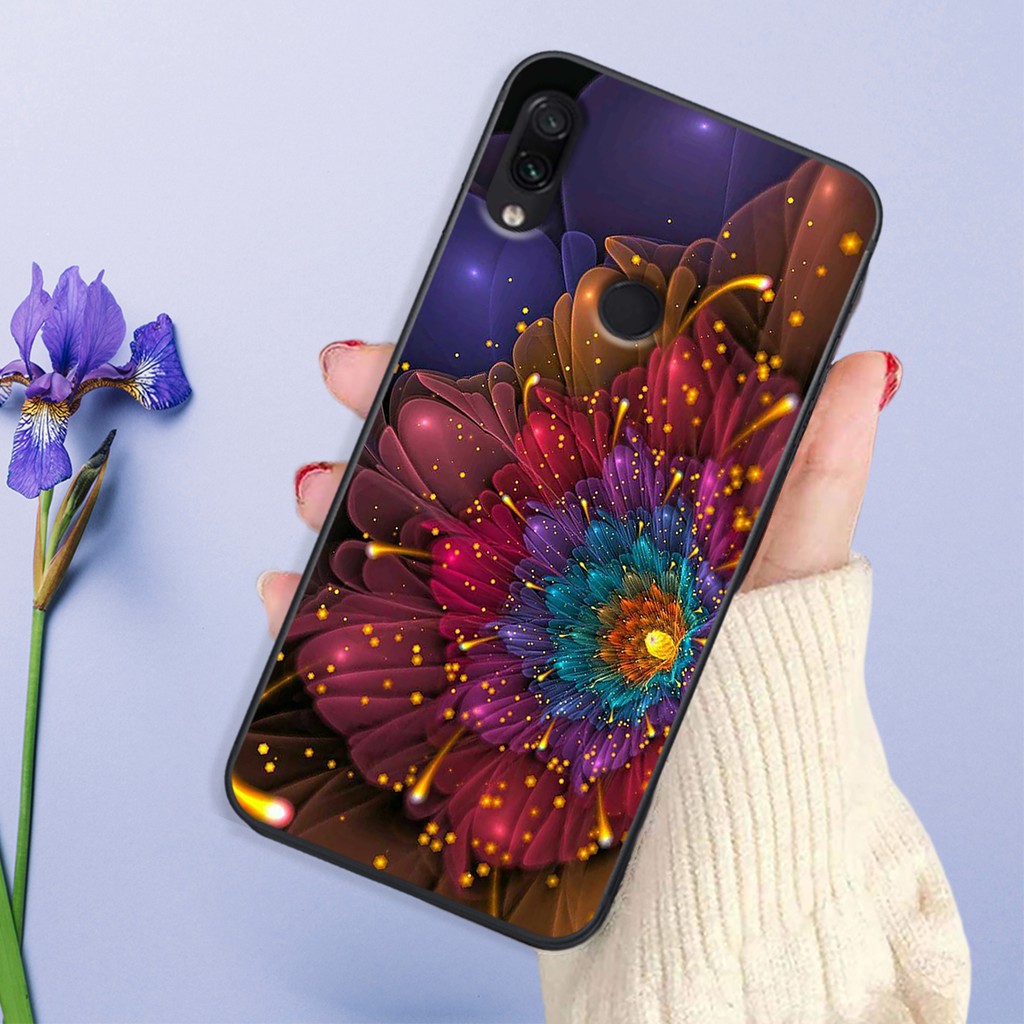 Ốp lưng điện thoại XIAOMI REDMI 7 - NOTE 7 in hình hoa siêu đẹp- Doremistorevn
