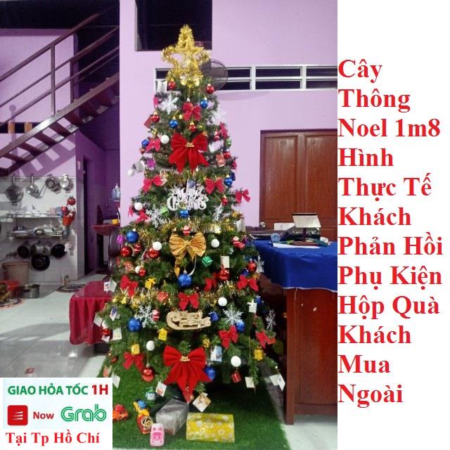 Cây Thông Noel Trang Trí Giáng Sinh Đủ Loại Cây 1m8, 1m2, 1m5, 2m1, 2m4, 3m Việt Nam Cao Cấp