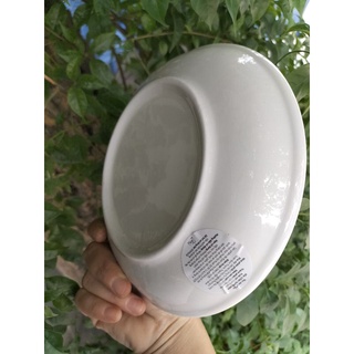 Dĩa sứ trắng size 7 inch