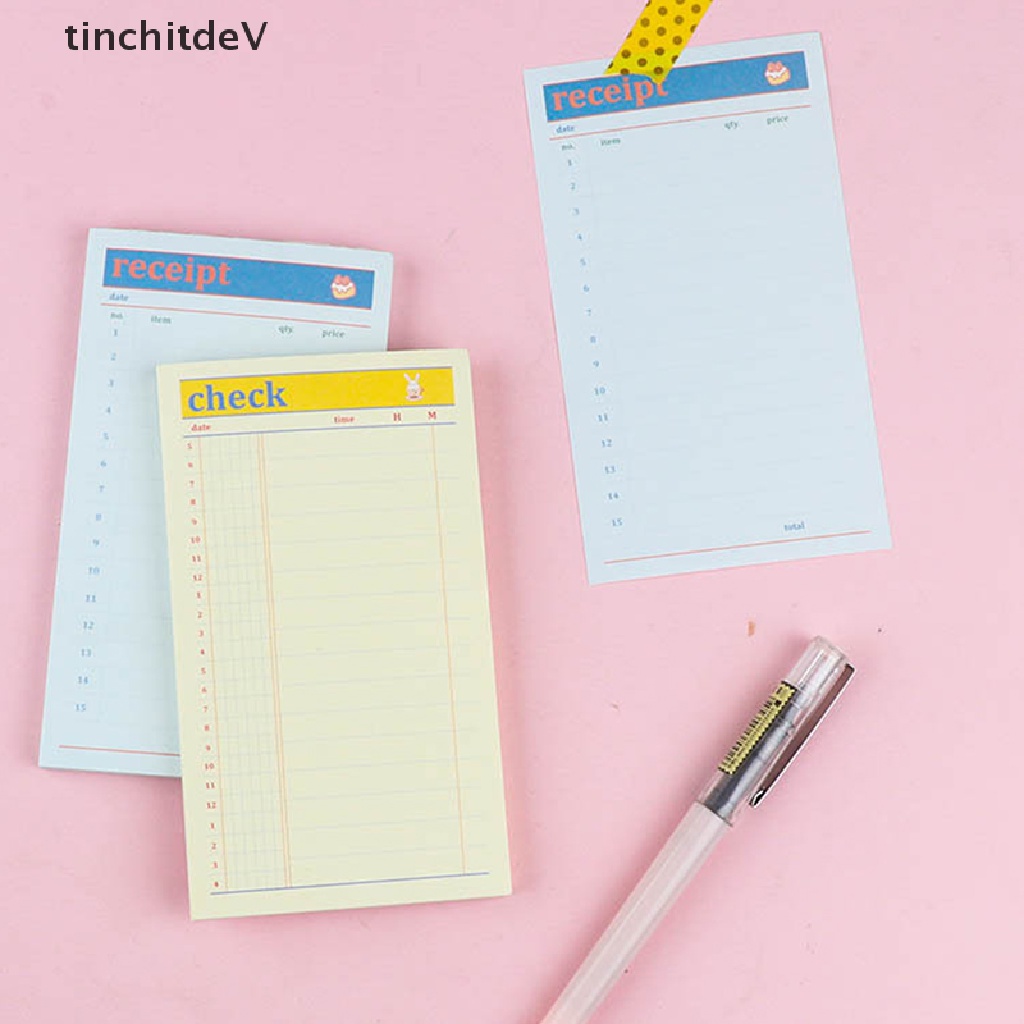 Set 60 Tờ Giấy Ghi Chú Lên Kế Hoạch Sáng Tạo Tiện Dụng