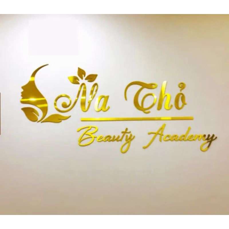 Chữ alu dán tường,🌸FREESHIP🌸, trang trí tên cửa hàng tiệm nail, spa,... nhận làm theo yêu cầu