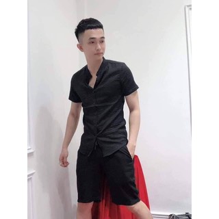 Bộ đũi nam cổ tàu