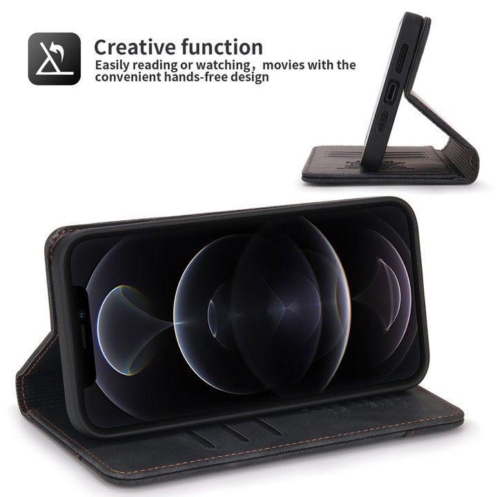 Bao Da Ốp Lưng Kiểu Ví Nắp Lật cho iPhone 6/7/8/X/XS/XR/XSMax/11/11Pro/11Max/12/12Pro/12Max/13/13Pro/13Max - Mã TZAH530