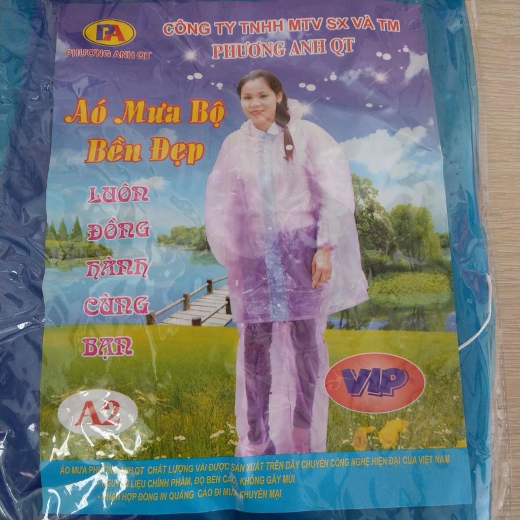 Bộ quần áo đi mưa cho Nam và Nữ