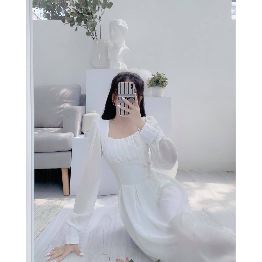 Đầm Midi Xếp Ly TD - DN1925