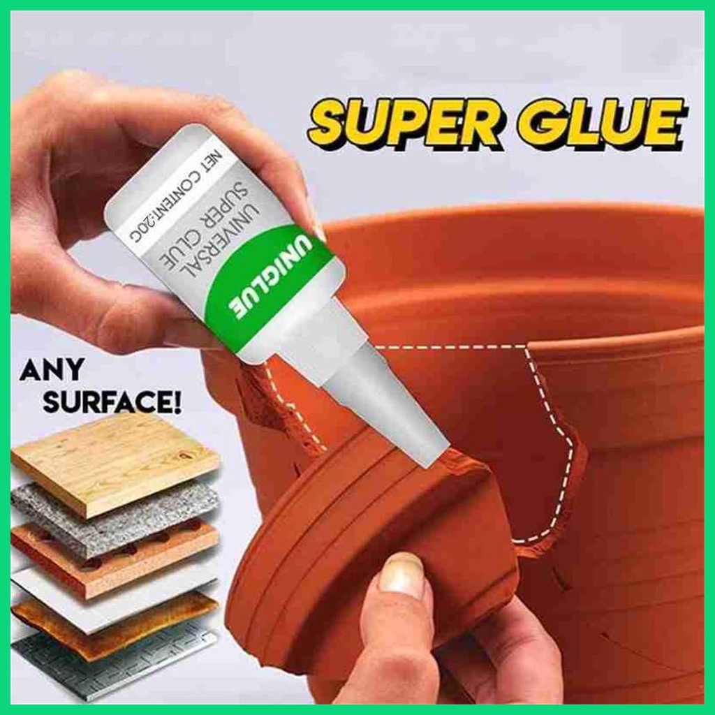 Keo Dán Siêu Dính Tức Thì 20ML Thông Dụng Cho Kim Loại Nhựa/Gỗ/Gỗ