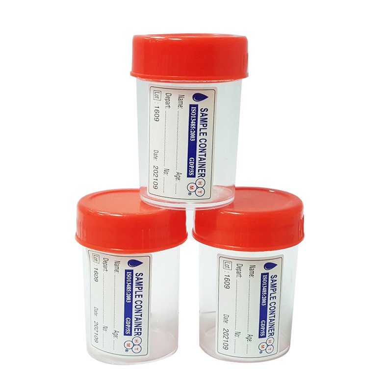 Lọ đựng mẫu Hồng Thiện Mỹ nắp đỏ có nhãn 55ml túi 5 cái
