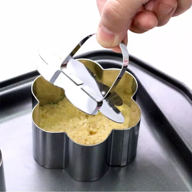Khuôn Cắt Bánh Hình Trái Tim 3d Bằng Thép Không Gỉ