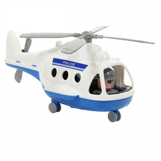 Máy bay trực thăng cảnh sát Alpha đồ chơi Polesie Toys
